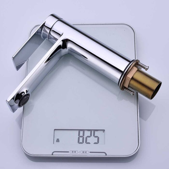 Axel Singel Handle Chome Basin Water Faucet - Image 7