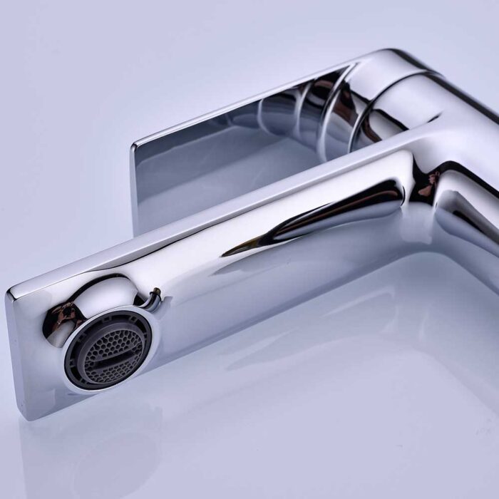 Axel Singel Handle Chome Basin Water Faucet - Image 6