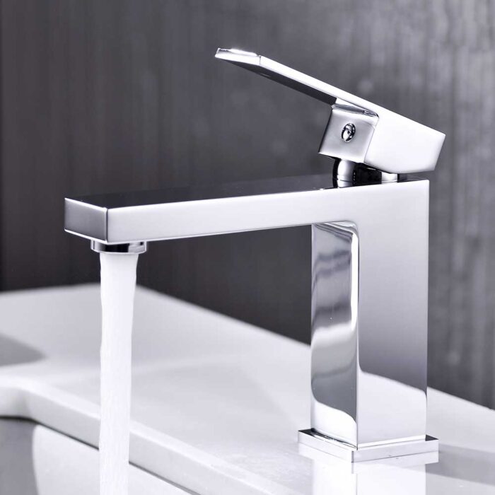 Zen Singel Handle Chome Basin Water Faucet - Image 2
