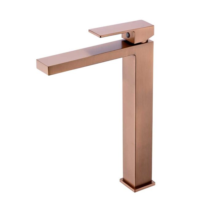 Zen Rose Gold Vessel Faucet For Bathroom