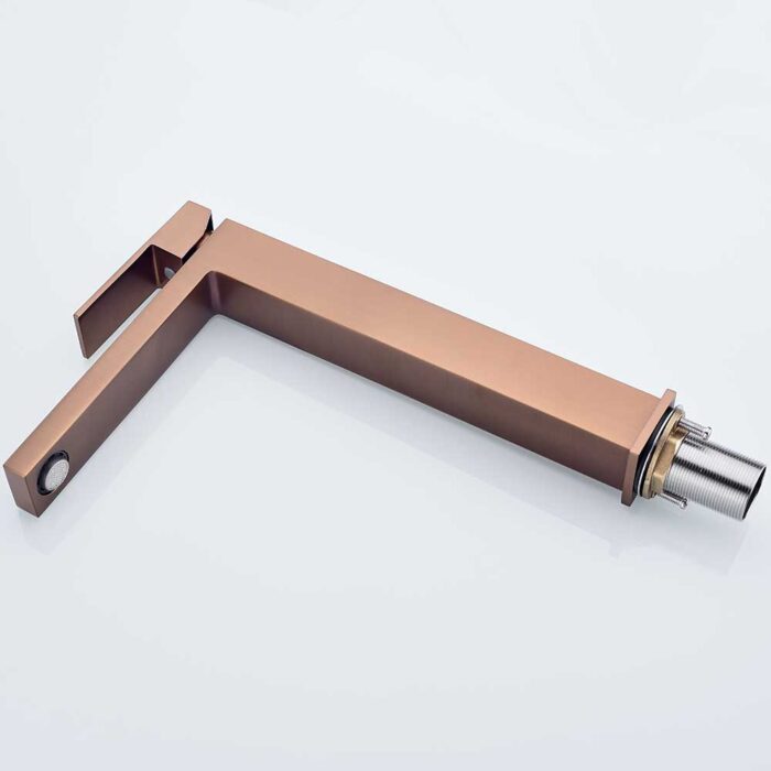 Zen Rose Gold Vessel Faucet For Bathroom - Image 7
