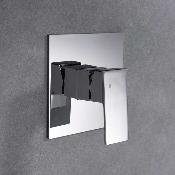 Zen Chrome Brass Concealed  Shower Set - Image 5
