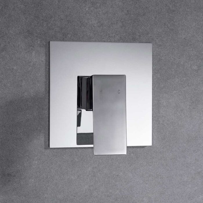 Zen Chrome Brass Concealed  Shower Set - Image 6