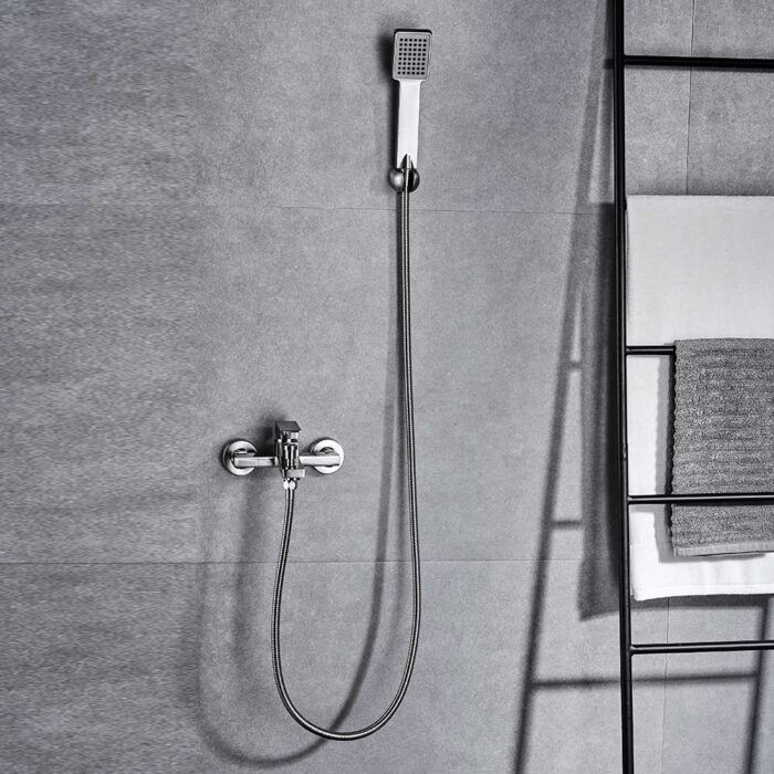 Zen Gunmetal 2 Function Exposed Shower Set - Image 2