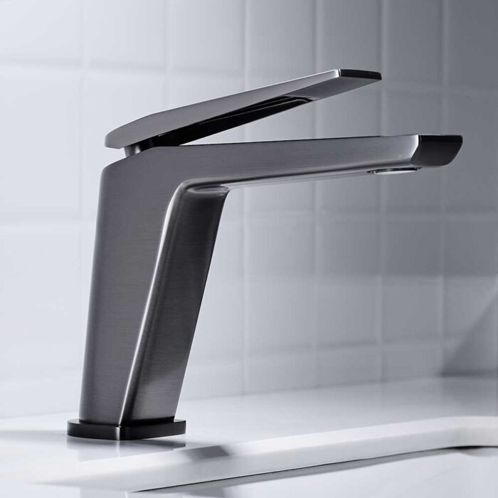 Hugo Gunmetal Water Faucet For Bathroom - Image 3