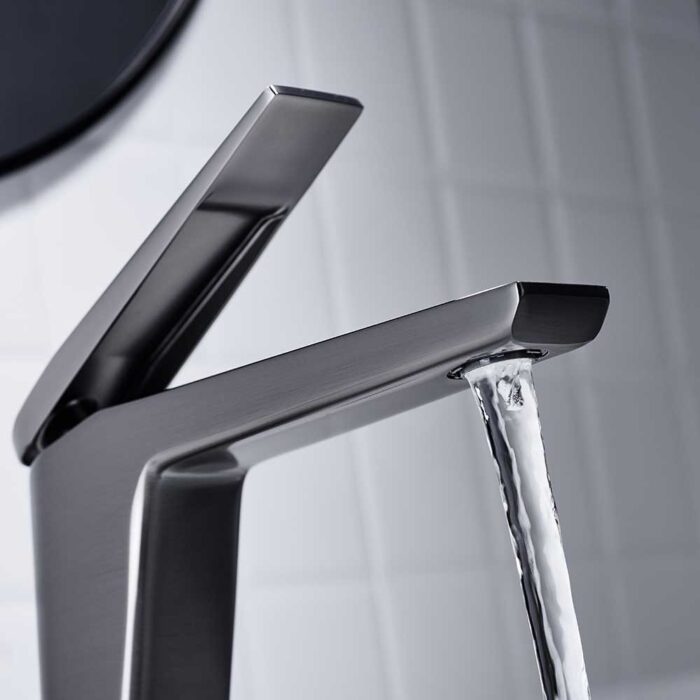Hugo Gunmetal Water Faucet For Bathroom - Image 5