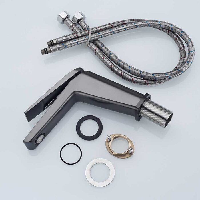 Hugo Gunmetal Water Faucet For Bathroom - Image 8