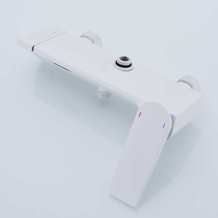 Hugo White Brass Exposed Shower Set - Image 10