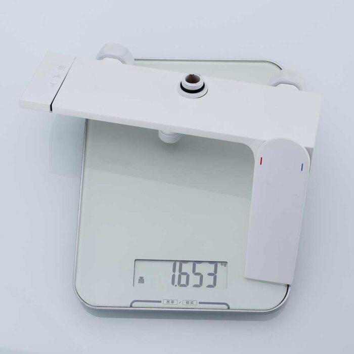 Hugo White Brass Exposed Shower Set - Image 12