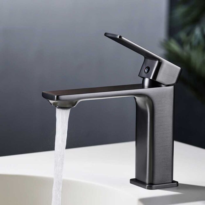 Nix Black Single Handle Basin Faucet For Bathroom - Image 2