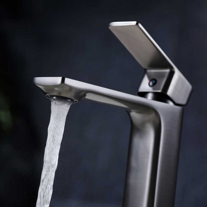 Nix Black Single Handle Basin Faucet For Bathroom - Image 4