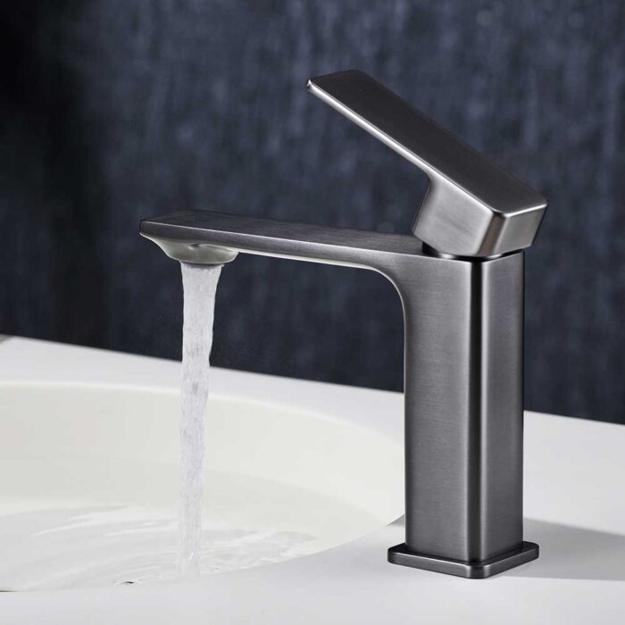 Nix Black Single Handle Basin Faucet For Bathroom - Image 3