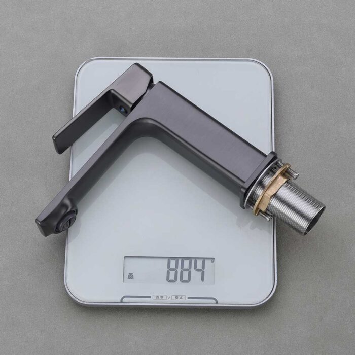Nix Black Single Handle Basin Faucet For Bathroom - Image 8
