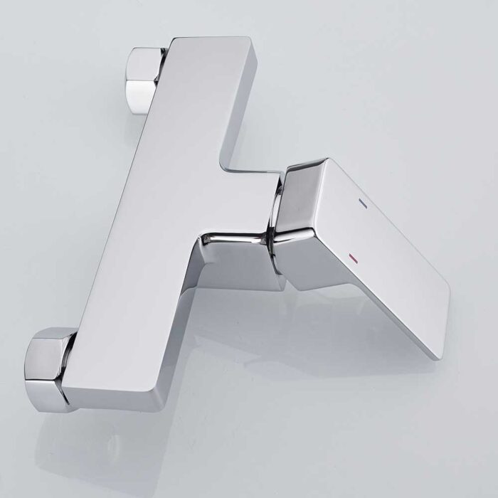 Nix Chrome Single Function Exposed Shower Set - Image 5