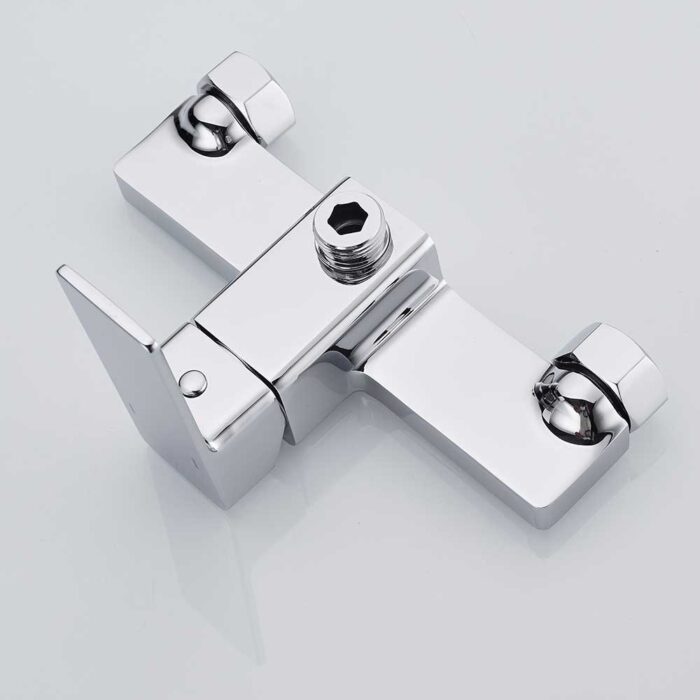 Nix Chrome Single Function Exposed Shower Set - Image 4