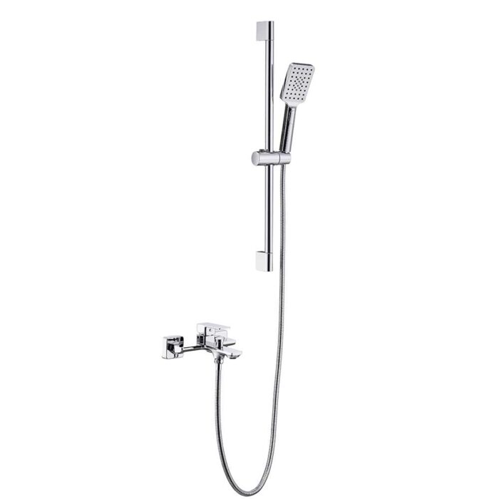 Nix Chrome Exposed Shower Mixer Set