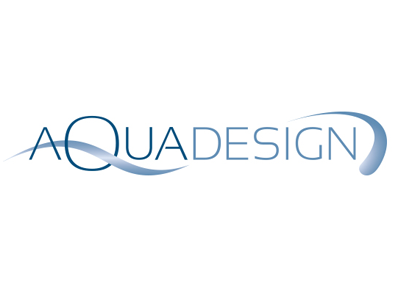 AquaDesign faucet brand logo